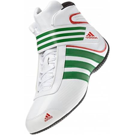 Adidas ботинки для картинга Kart XLT белый/зеленый р-р. 39.5/UK6.5/US7/EUR40