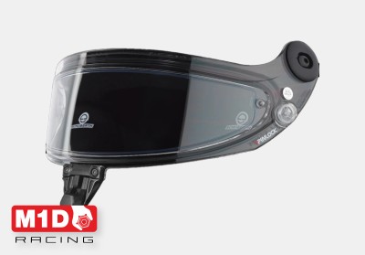 Schuberth SDL HC визор антидождь для шлема SP1 Hybrid / SK1 Hybrid, красный cлегка тонированный