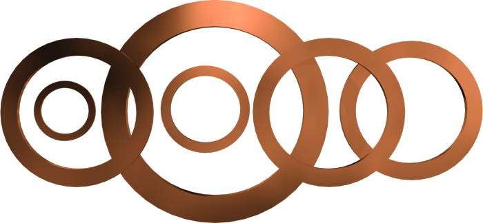 Goodridge 44516 шайба медная 03D (M10)