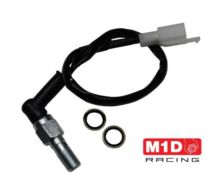 Болт банджо с датчиком 3/8х24" (AN3) (сталь)