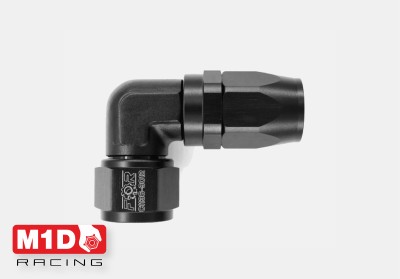 Фитинг AN12 (мама) кованный 90* для шланга 200/210-12D (Alu)