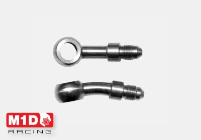 Адаптер банджо 20* под фитинг AN3 (нерж. сталь)