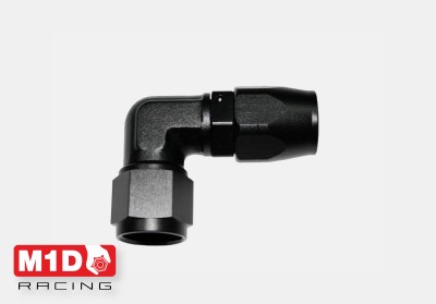 Фитинг AN12 кованный Cuter Style (мама) 90* для шланга 200/210-06D (Alu)