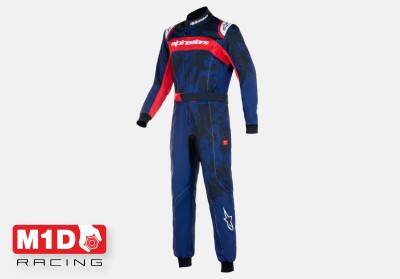 Alpinestars комбинезон детский для картинга KMX-9 V2 S GRAPH 5 синий камуфляж р-р.130