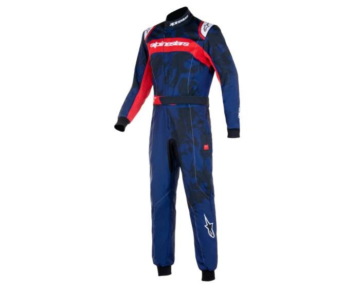 Alpinestars комбинезон детский для картинга KMX-9 V2 S GRAPH 5 синий камуфляж р-р.130