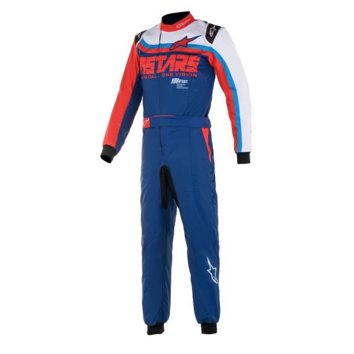 Alpinestars комбинезон детский для картинга KMX-9 V2 S GRAPH1 синий/красный/белый р-р.140