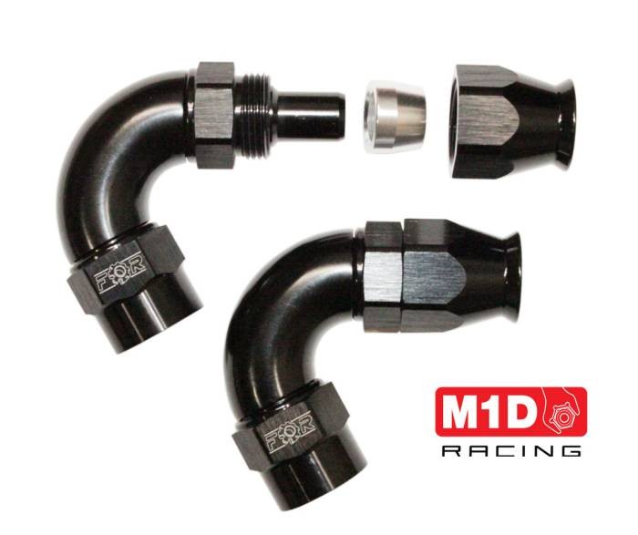 Фитинг полнопоточный AN6 (мама) 120* для тефлонового шланга PTFE 600-06