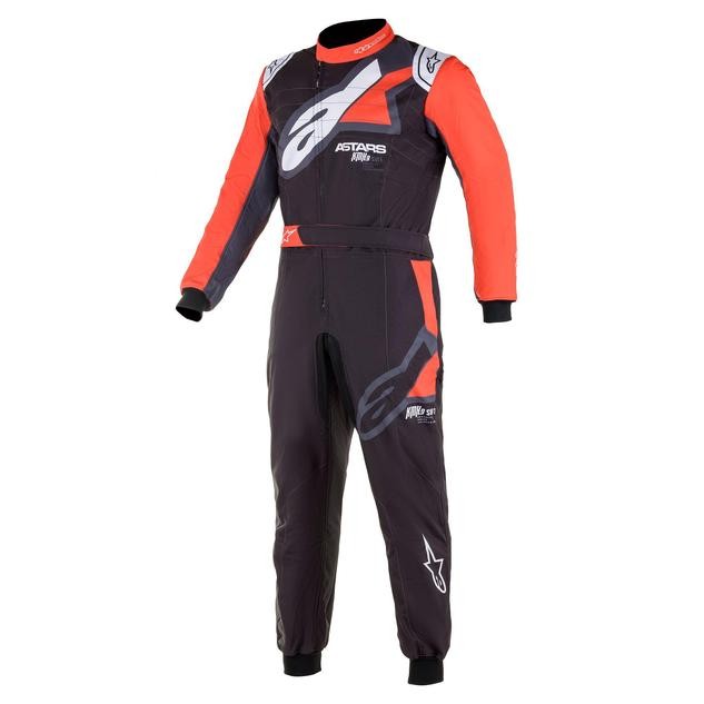 Alpinestars комбинезон детский для картинга KMX-9 V2 S GRAPH1 чёрн/крас/бел р-р.130