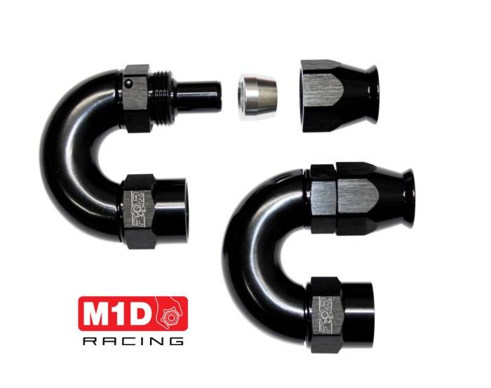Фитинг полнопоточный AN6 (мама) 180* для тефлонового шланга PTFE 600-06