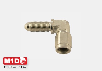 Krontec 833-03D-03femSS адаптер 90* проходной (папа-мама) (сталь)