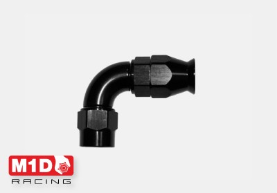 Фитинг полнопоточный AN6 (мама) 90* для тефлонового шланга PTFE 600-06