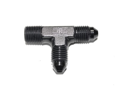 Тройник AN3 (папа-папа-1/8 NPT папа) (Alu)