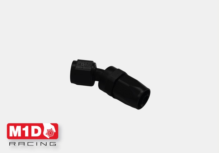 Фитинг AN8 (мама) 30* для шланга 200/210-08D (Alu)