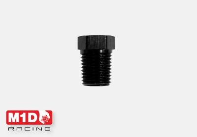 Заглушка резьбовая (папа) 1/4&quot; NPT (Alu)