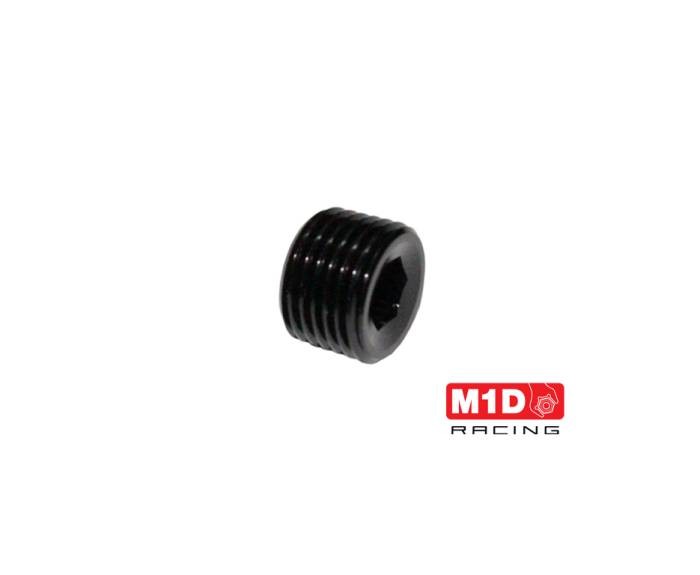 Заглушка резьбовая (папа) 1/8" NPT под шестигранник (Alu)