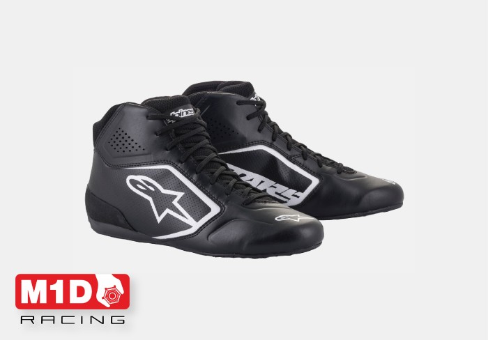 Alpinestars ботинки для картинга TECH-1 K START V2, чёрный/белый, р-р 35
