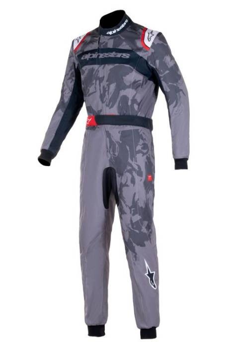 Alpinestars комбинезон для картинга KMX-9 V2 GRAPH 5 серый камуфляж р-р.52