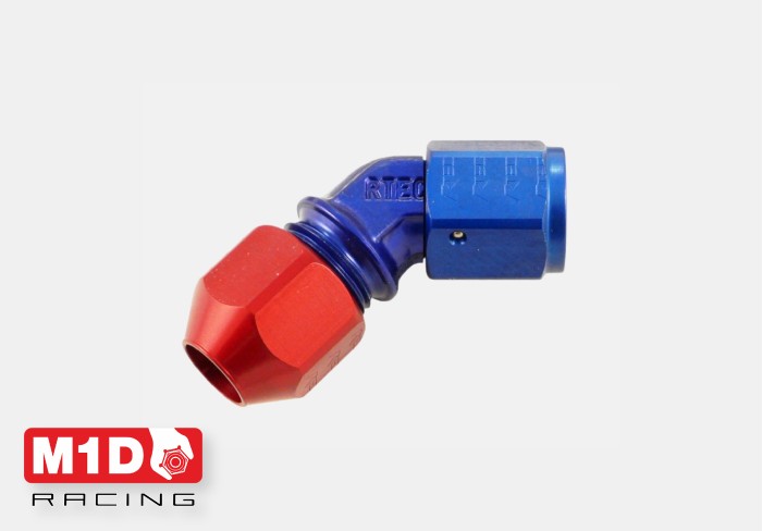 Krontec 1045-08D-Ro12 фитинг 45* 08D кованный (Alu трубка - фитинг "мама") (Alu)