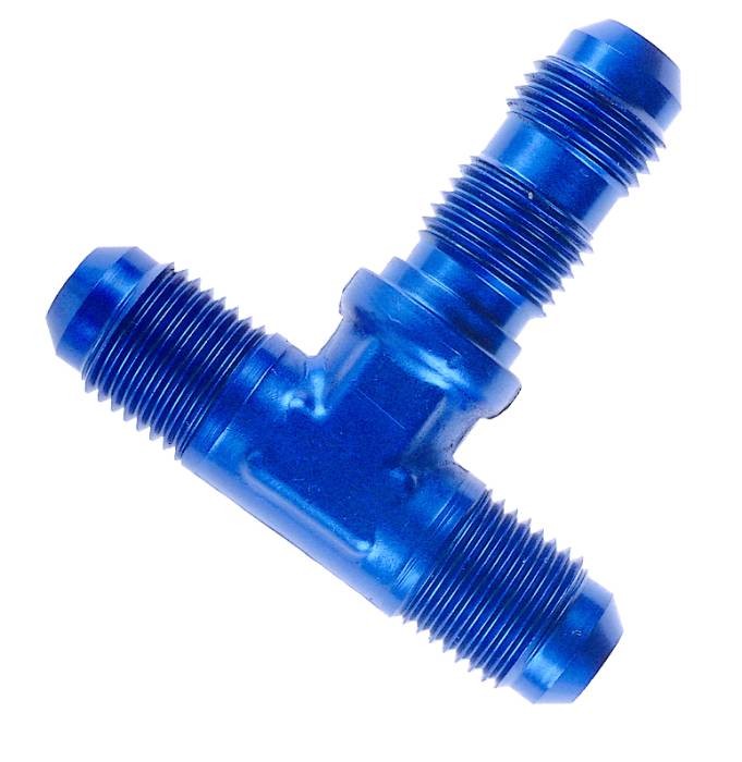 Krontec 834-08D тройник проходной (папа-папа-папа) AN8 (Alu)