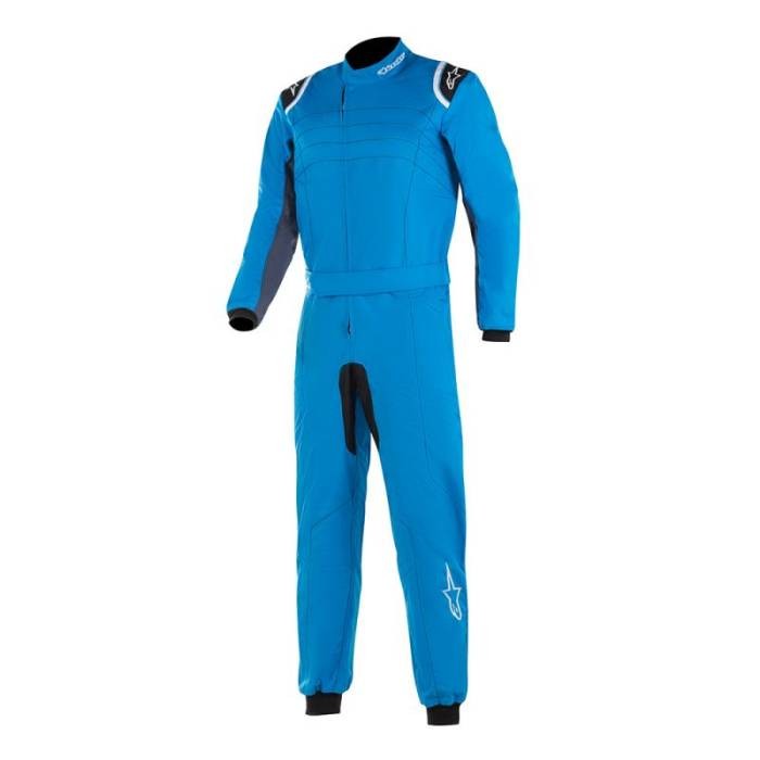 Alpinestars комбинезон для картинга KMX-9 V2 (2019) голубой/чёрный р-р. 42