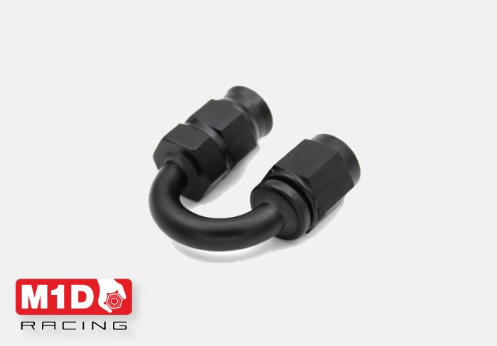 Фитинг AN3 (мама) 180* для тефлонового шланга PTFE 600-03 (Alu)