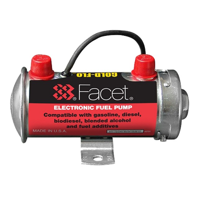 Подкачной топливный насос Facet (STC505) 0.48Bar Silver Top