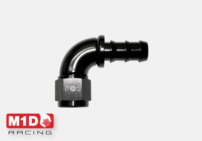 Фитинг (мама) 90° AN4 PushLock (Alu)