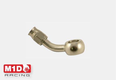 Krontec 6003-10D-03SS L45* банджо 45* удлиннённый (сталь)