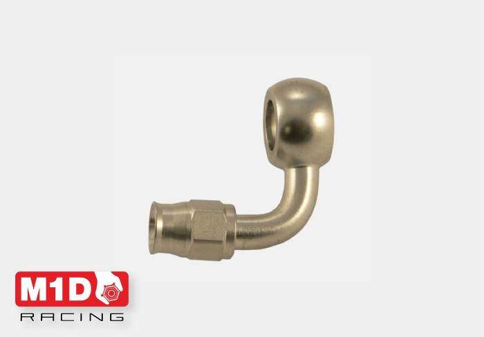 Krontec 6003-10D-03SS L90* банджо 90* удлиннённый (сталь)