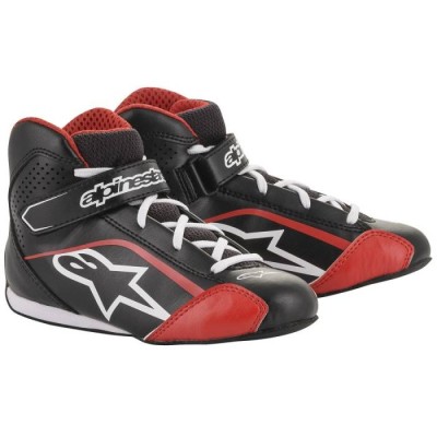 Ботинки для картинга Alpinestars TECH 1-KS черный/белый/красный р-р.30