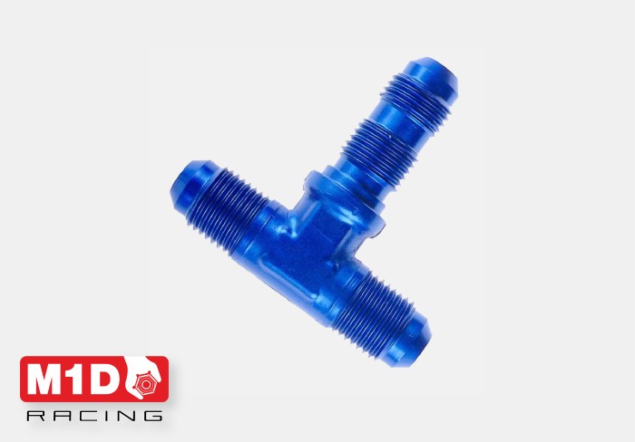 Goodridge G834-06D тройник проходной (папа-папа-папа) AN6 (Alu)