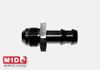 Фитинг (папа) 00* AN6 под шланг 10 мм. PushLock (Alu)