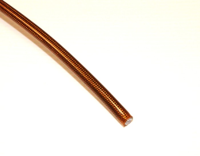 Армированный тормозной шланг Прозрачный золотой D-03 600-03TGL