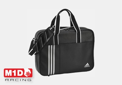 Cумка для комбинезона Adidas кожанная Black/Silver