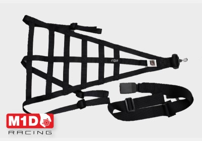 Сетка оконная защитная FOR (FIA 8863-2013) (чёрная)