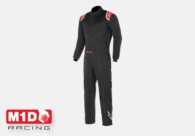 Комбинезон механика Alpinestars р-р. XXXL черный/красный