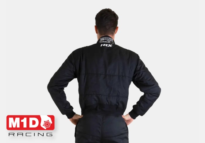 Комбинезон пилота HRX RACER PISTA ONE FIA (8856-2018) огнеупорный черный, р-р 52