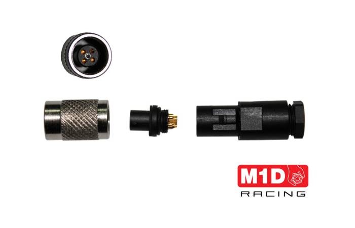 Разъём электрический BINDER 712 4 pin (мама) AIM 5CNCC4FV0