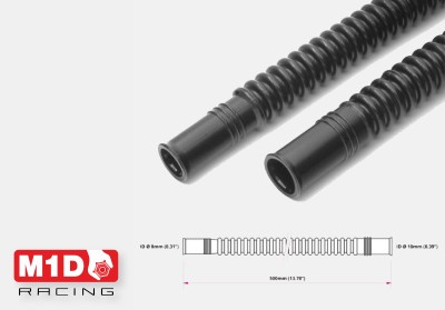 Шланг топливный конволютный ?8/10mm длина 500mm Nuke Performance