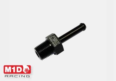 Адаптер 1/8&quot; NPT 00*, под шланг 5мм (Alu)