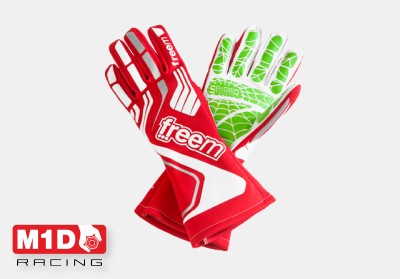 Перчатки для картинга детские Freem Spidertouch 2 красный р-р. 5
