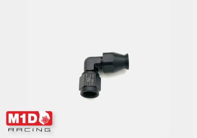 Фитинг AN4 (мама) 90* для тефлонового шланга PTFE 600-04 (Alu)