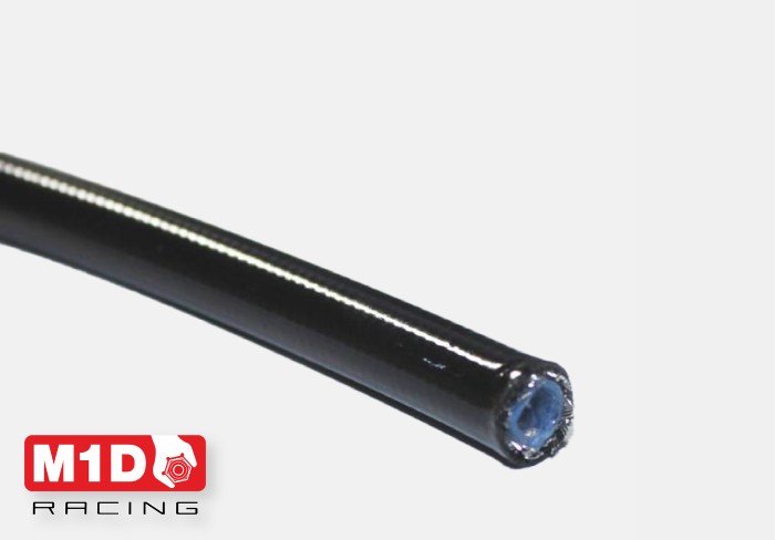 Армированный тормозной шланг Nylon Черный D-03 600-03BK