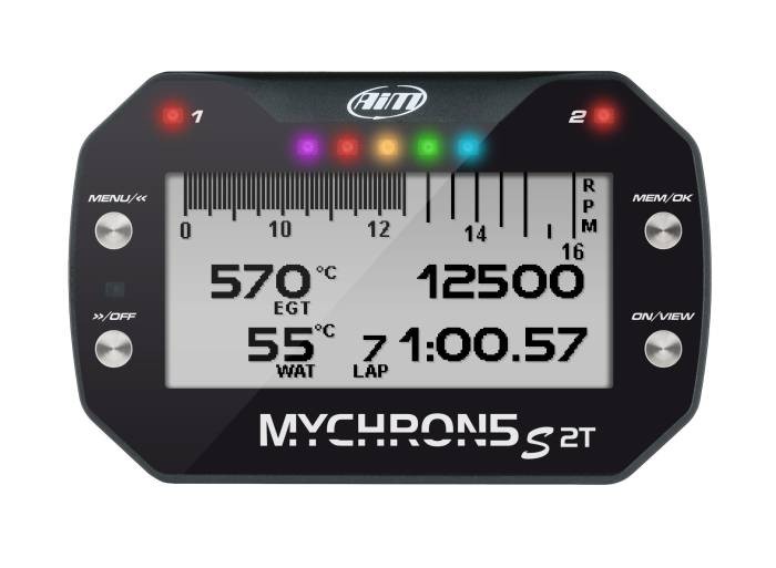 Система телеметрии AIM MyChron5S 2T. Обороты, температура, GPS, Wi-FI