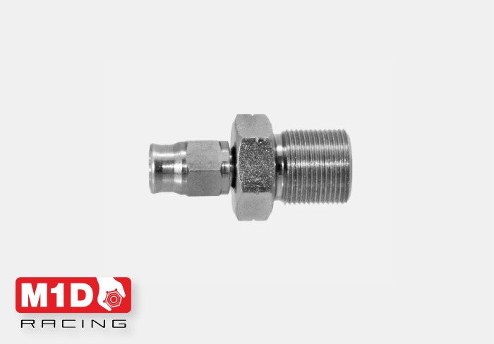 Goodridge 750-03-32P фитинг (мама) 00* 10х1,25 SW19 convex (сталь)