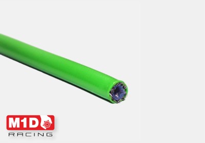 Армированный тормозной шланг Зеленый D-03 600-03LG