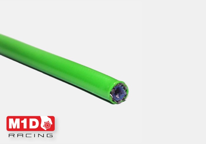 Армированный тормозной шланг Зеленый D-03 600-03LG