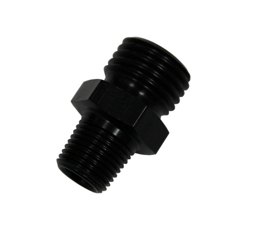 Krontec 919-1/8NPT-12x1,5 адаптер 00* NPT-metric (Alu)