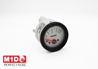 Указатель давления топлива Sandtler (0/5bar) диам. 52мм. (белый)