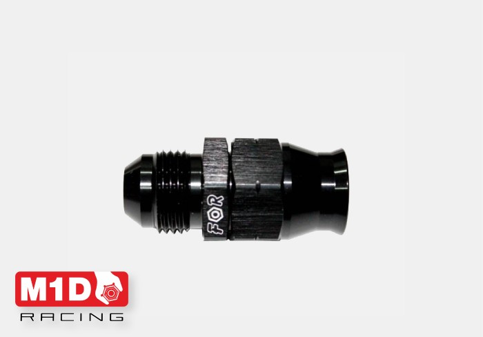 Фитинг 00* AN6 ( трубка 3/8" (9,52мм) - фитинг "папа") (Alu)